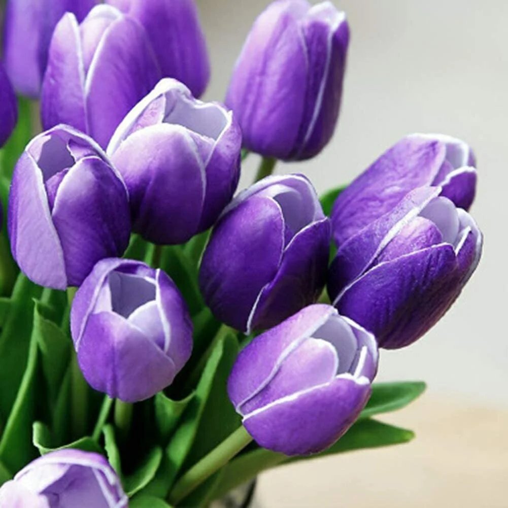 High Quality Artificial Latex Tulips