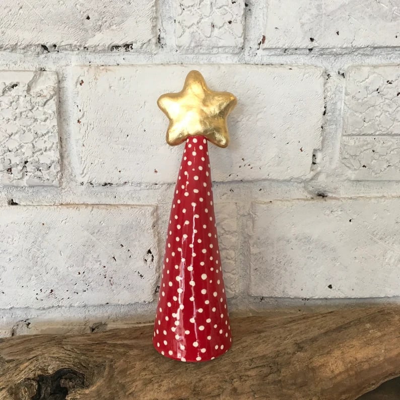 🔥Last Day 70% OFF 🎄Whimsical Ceramic Christmas Tree🎄