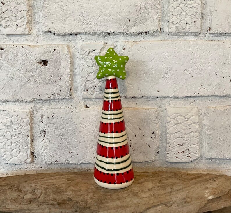 🔥Last Day 70% OFF 🎄Whimsical Ceramic Christmas Tree🎄