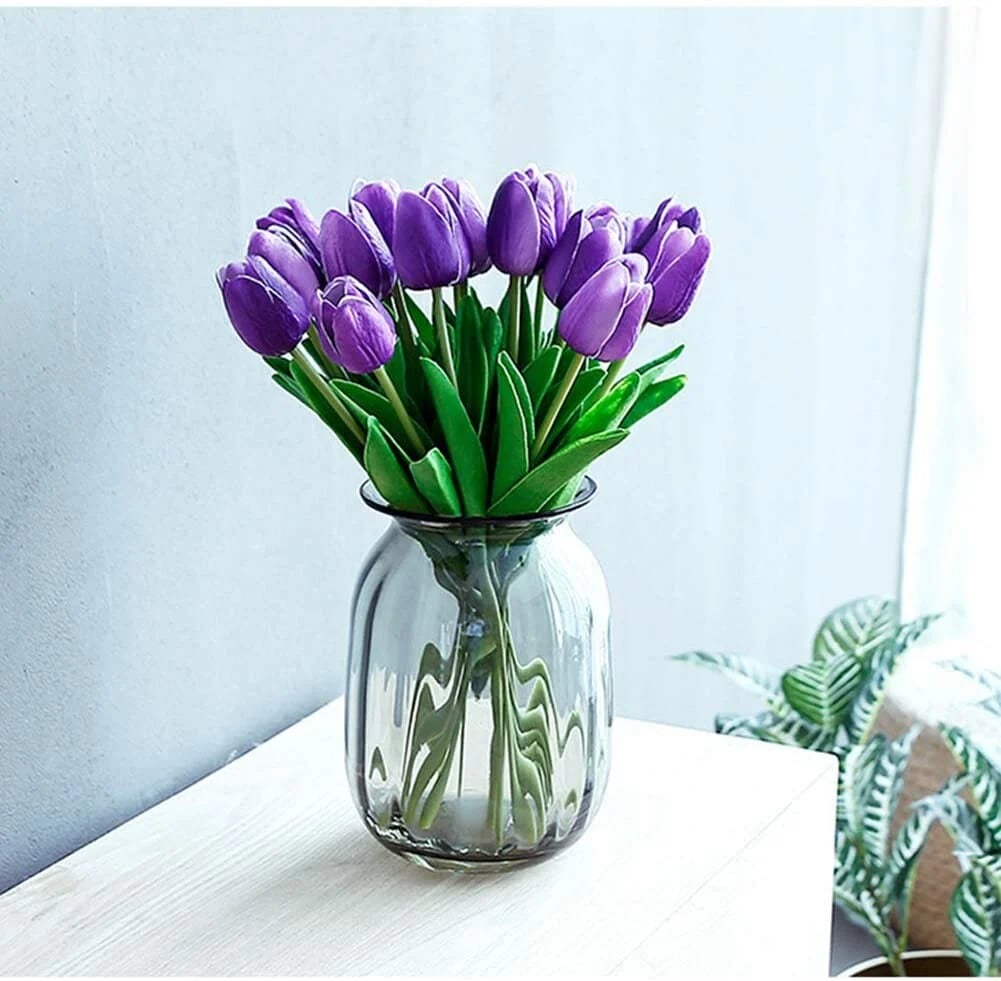 High Quality Artificial Latex Tulips