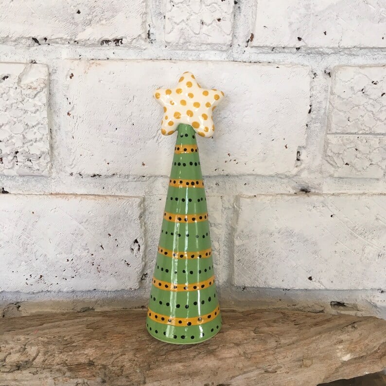 🔥Last Day 70% OFF 🎄Whimsical Ceramic Christmas Tree🎄