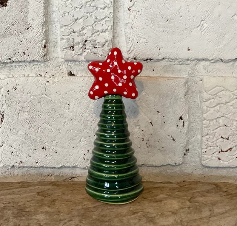 🔥Last Day 70% OFF 🎄Whimsical Ceramic Christmas Tree🎄